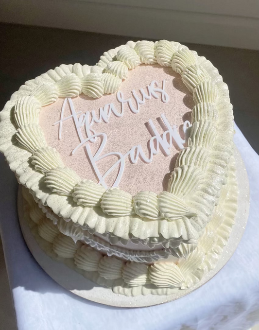 Medium Heart Cake