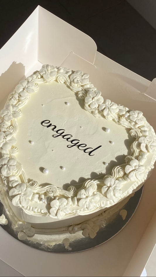 Large Heart Cake